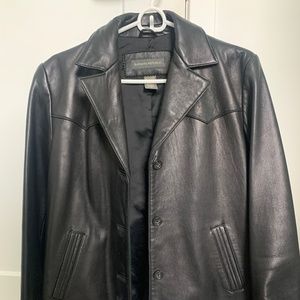 Banana Republic 100% Leather jacket